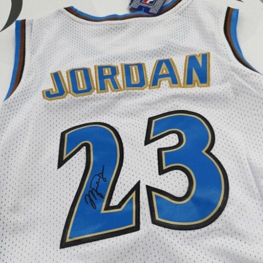 Washington Bullets #23 Michael Jordan White Swingman Throwback Jersey on  sale,for Cheap,wholesale from China