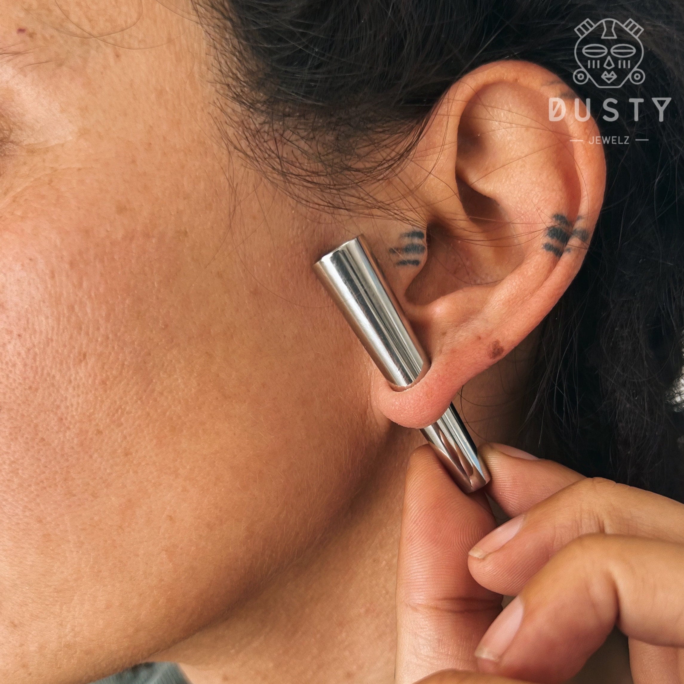 Tapered Insertion Pin Gauges Stretching Tapers Stainless Steel Flesh Tunnel  Gauge Piercing Ear Stretching Set -  UK