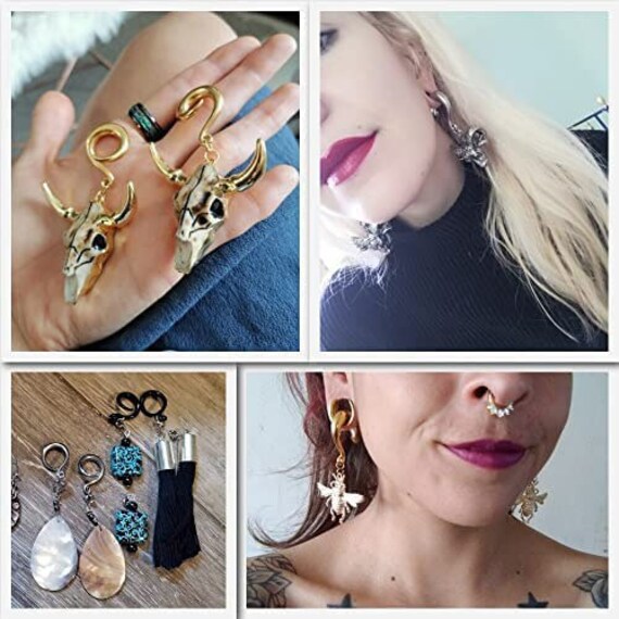 DIY Curled Ear Hooks for DIY Weights Hanger Jewelry Making