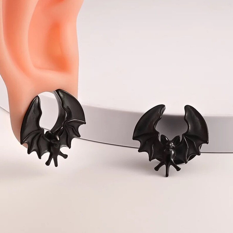 Bat Saddle Plugs Spreaders Saddles Plug Weights Ear Etsy