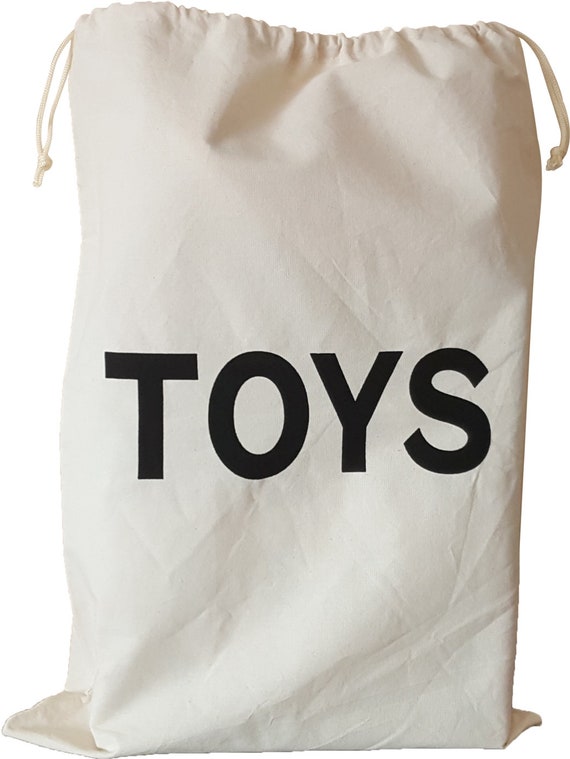 Nursery TOYS Canvas Storage Bag Toy Storage Toy Sack Kids Bedroom Decor Etsy UK