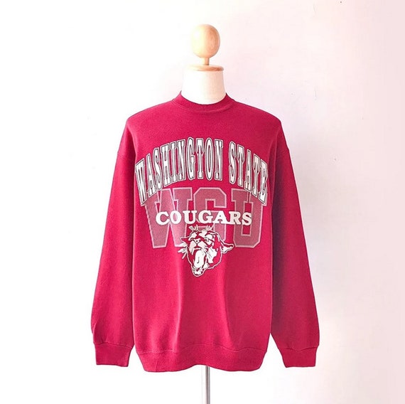 Vintage Washington State University Cougars WSU Sweatshirt - Etsy