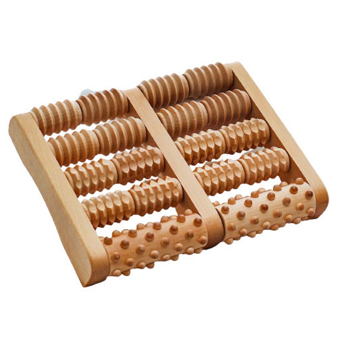 Foot massager wooden foot massage roller antistress wood Etsy
