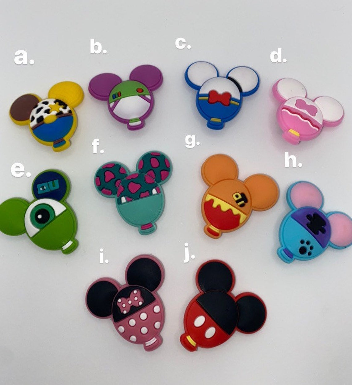 Disney Croc Charms Etsy