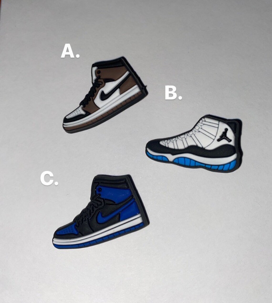 Jordan Croc Charms Etsy