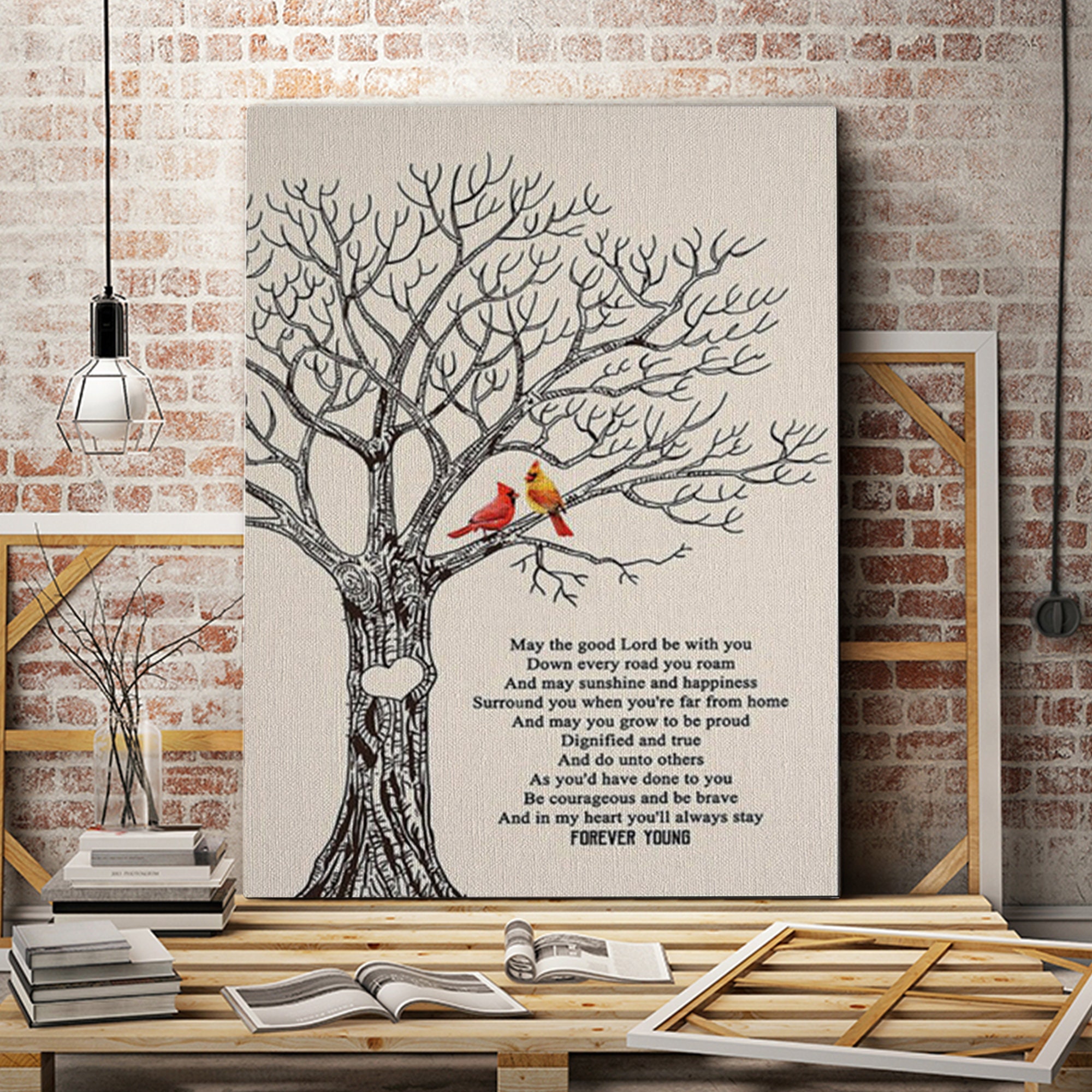 Forever Young Lyrics Poster Rod Stewart Poster Vintage Music Etsy