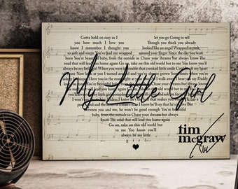 Tim Mcgraw Lyrics Etsy