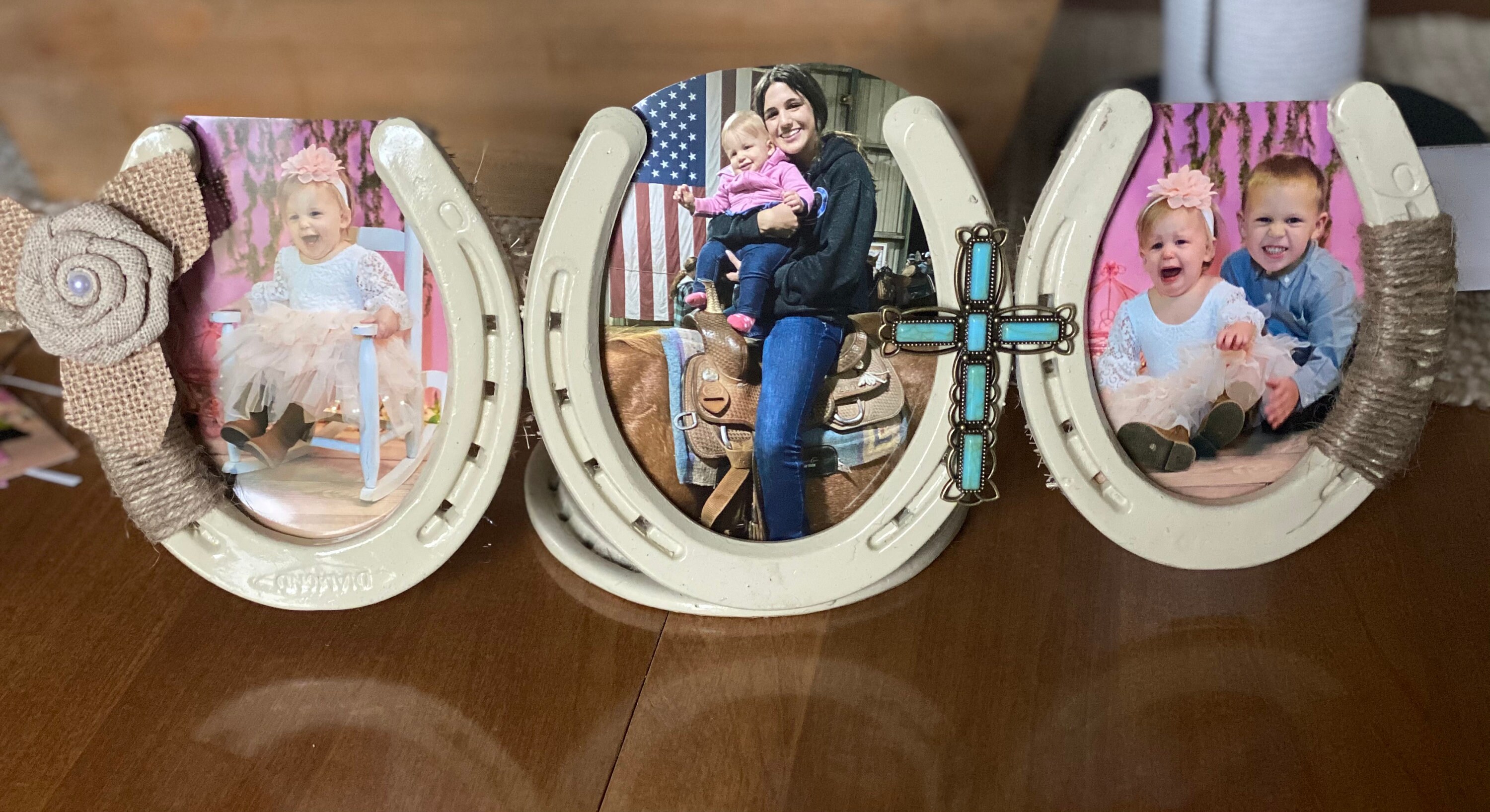 Horseshoe Picture Frame Etsy