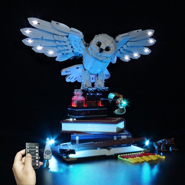 GC light kit for Hogsmeade Iconos 76391 - Compatible with 76391 Set ( Model is NOT included)