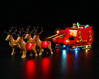 GC light kit for Santa's Sleigh - Compatible with 40499 Set (Model is NOT included)