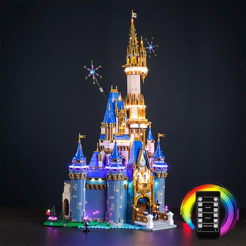 Led Light Kit for Disney Castle Compatible With 43222 Set model is