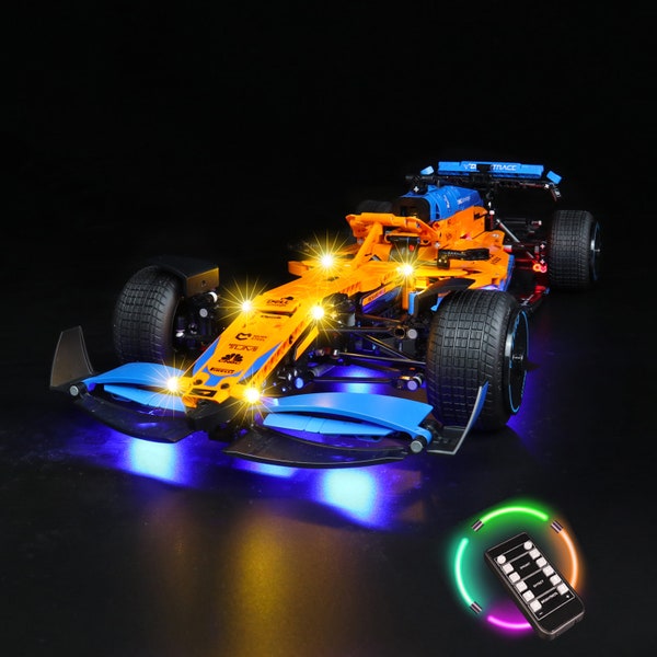 GC light kit for McLaren Formula 1 Race Car 42141  - Compatible with 42141 Set (Model is NOT included)