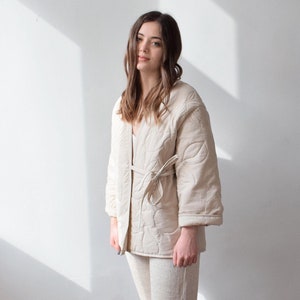 BOTANIKA Cotton Quilted Kimono Jacket