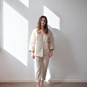 BOTANIKA Cotton Quilted Kimono Jacket image 4