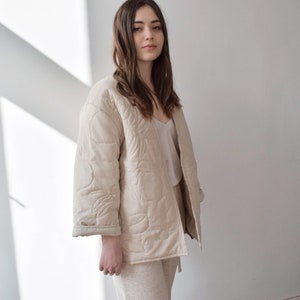 BOTANIKA Cotton Quilted Kimono Jacket image 5