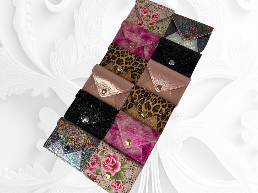 Snap Credit Card Pouch Wallet ID Gift Cards Receipts Cash Etsy