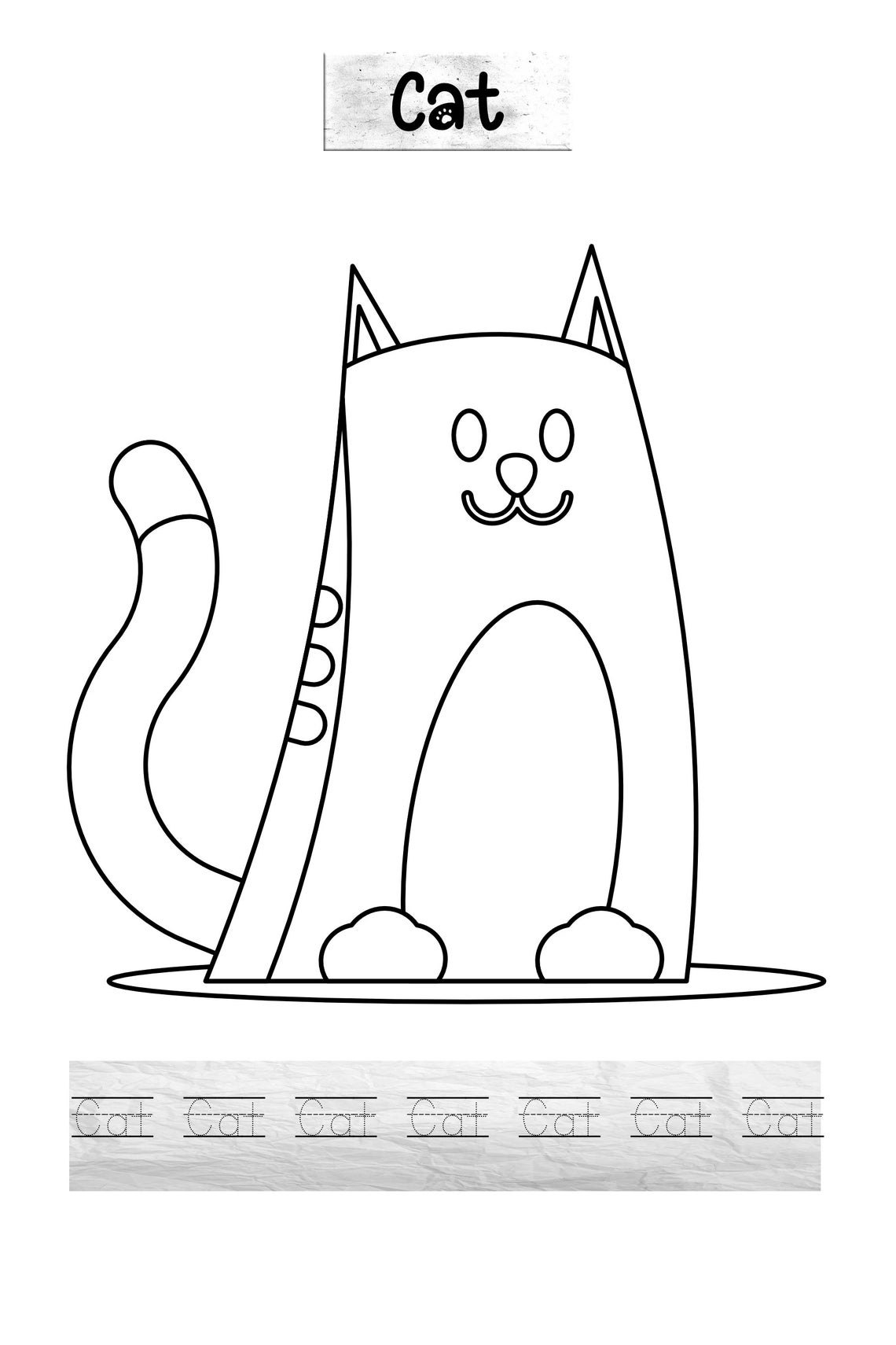 Printable animal colouring pages PDF animal coloring pages | Etsy