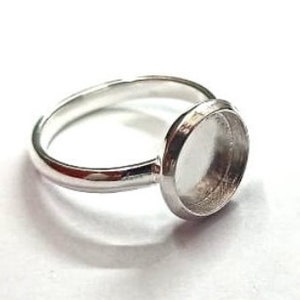 Beautiful Mix Gemstone Bezel Ring 925 Sterling Silver Plated Jewellery R101 