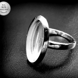 925 Sterling Silver Unisex Ring, Designer Ring, Rings For Resin, Gift For Him, Mens ring For Resin Work, Keepsake Jewelry,