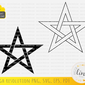 Ster Svg, hemelse ster Svg, overzicht ster Eps, Marokkaanse ster Svg, ster Vector, ster gesneden bestand, ster stencil, silhouet Cricut