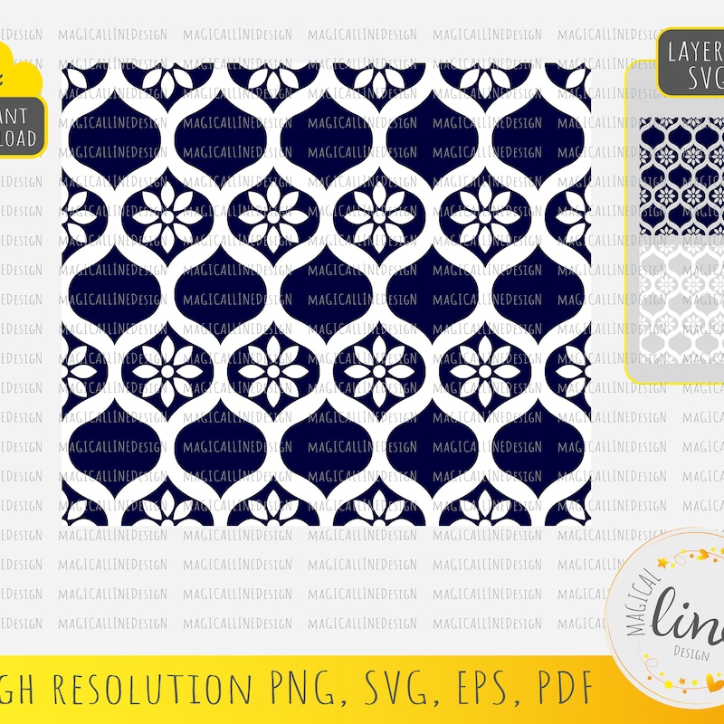 Moroccan Pattern - Etsy