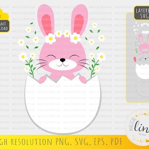 Oreilles de lapin Svg, Oreilles de lapin mignon Svg, Lapin lapin Svg,  Pâques Svg, Png, Dxf -  France