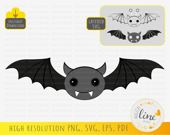 Cute Bat Svg Baby Bat Svg Halloween Bat Clipart Bat Vector - Etsy Ireland