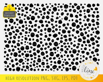 Cheetah Print Seamless Vector Pattern, Animal Print Stencil (Digital Download)