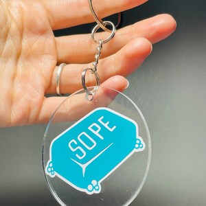 Sope keychain (Suga + J-Hope) BTS Bangtan