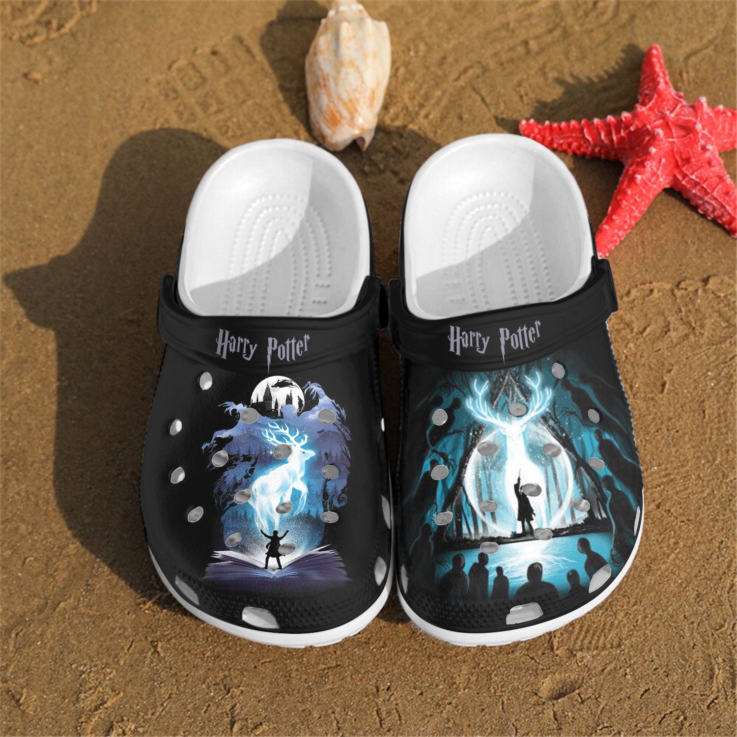 New Harry Potter Crocs Crocband Clog Clog comfortable For