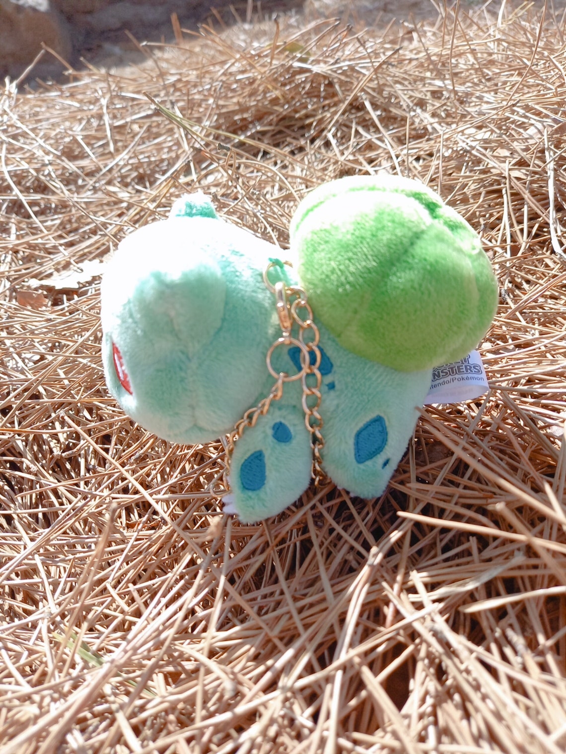 Bulbasaur Keychain Mini Plush Pokemon Center | Etsy