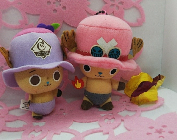 Tony Tony Chopper One Piece Baby Plush Keychain X2 Vintage Etsy Tony Tony Chopper One Piece Baby Plush Keychain X2 Vintage Etsy