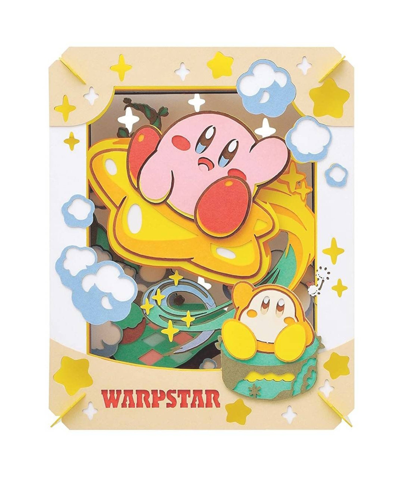 Kirby On Warpstar Papercrafteu Kirby Paper Crafts Paper Doll | Images ...