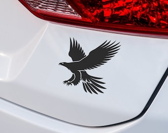 Majestic Eagle Vinyl Decal: Car and Laptop Sticker