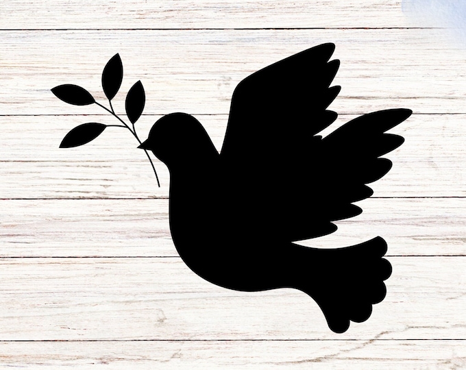Dove Vinyl Decal: Calming Wall Art, Laptop Sticker