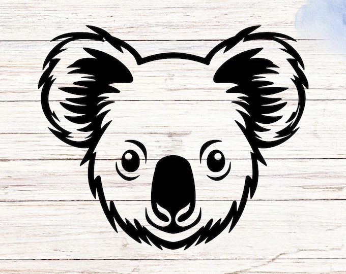 Koala Vinyl Decal, Weather-Resistant Australian Wildlife Sticker