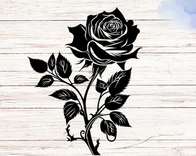 Beautiful rose Valentines Vinyl Decal, car stickers, car accessories, wall art, wall decor, wall prints, wall stickers, wall art prints