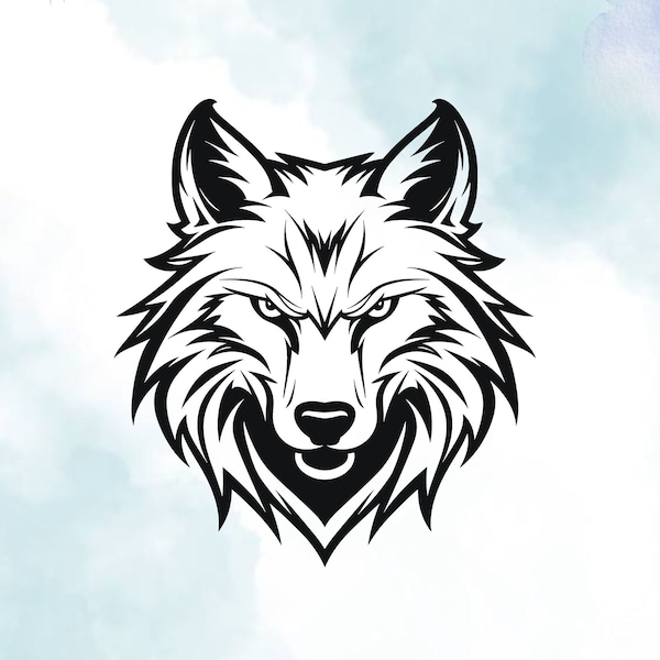 Elegant Wolf Vinyl Decal for Cars - Wildlife Animal Lovers - Handmade Vehicle Sticker - Unique Car Art - Waterproof Outdoor Decal