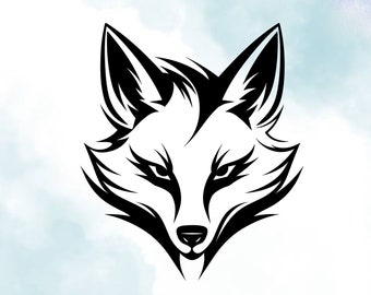 Fox Vinyl Decal: Durable Automotive Sticker, Outdoor-Resistant Design