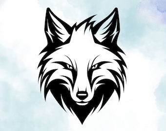 Adesivo in vinile Fox: adesivo resistente alle intemperie per auto, laptop e finestrini