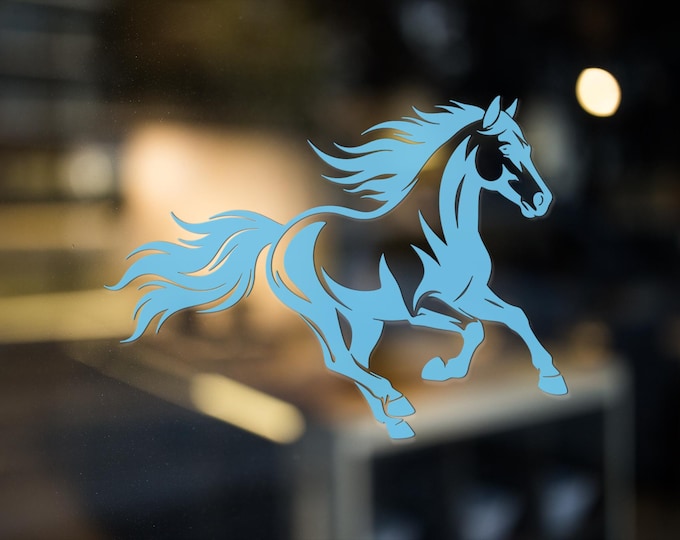Galloping Horse Vinyl Decal for Cars, Windows and Laptops