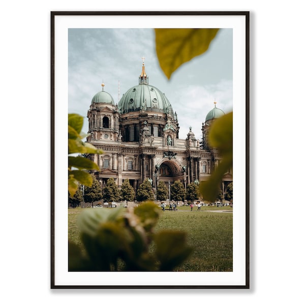 tombaenre® Poster Berlin - Berliner Dom - Wohndeko | Wanddeko | Wandbild | Versandkostenfrei