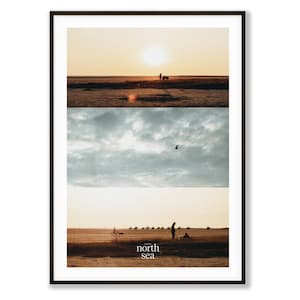 tombaenre® Premium Poster - Nordsee - Wohndeko | Wanddeko | Kunstdruck | Wandbilder | Versandkostenfrei