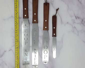 Poop Knife XL The Original / funny / gift/ toilet / joke / gag / meme