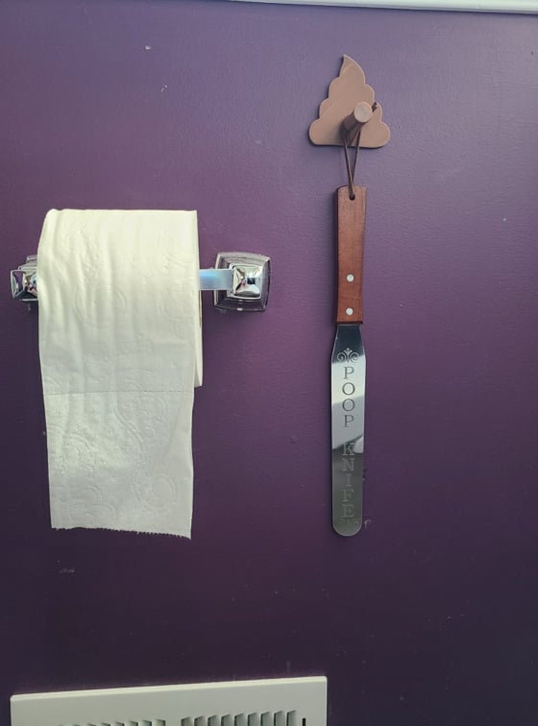 Poop Knife Large the Original / Funny / Gift/ Toilet / Joke / Gag