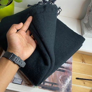 Jeté en laine de yak mélangée tissée à la main : papier de voyage népalais