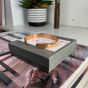 Handcrafted Nepali Copper Bracelet: Traditional Wellness Cuff Bangle