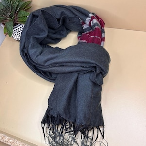 Yak Wool Blend Scarf Shawl / Wrap Stole Himalayan Shawl / Wool Shawl/ Soft And Warm S4