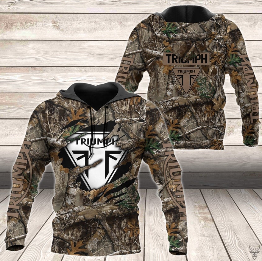 Triumph Motorcycles Hoodie/Zip Hoodie 3D Full Printing | Etsy