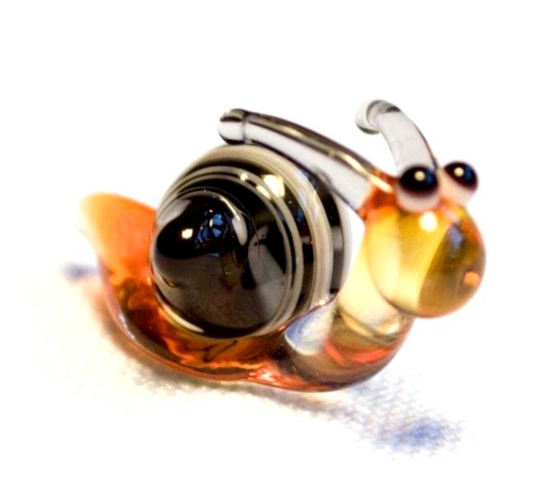 Snail - Glass Figurine, Size Approx. 24x16x11 Mm, Price for 1 Piece ...